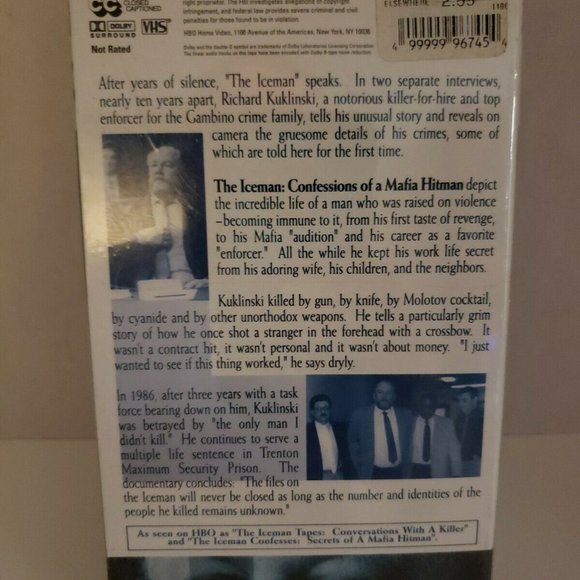 The Iceman VHS SEALED NEW!! - Picture 2 of 7